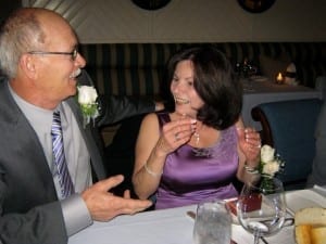 I love this picture of my Mom (with my dad too)!