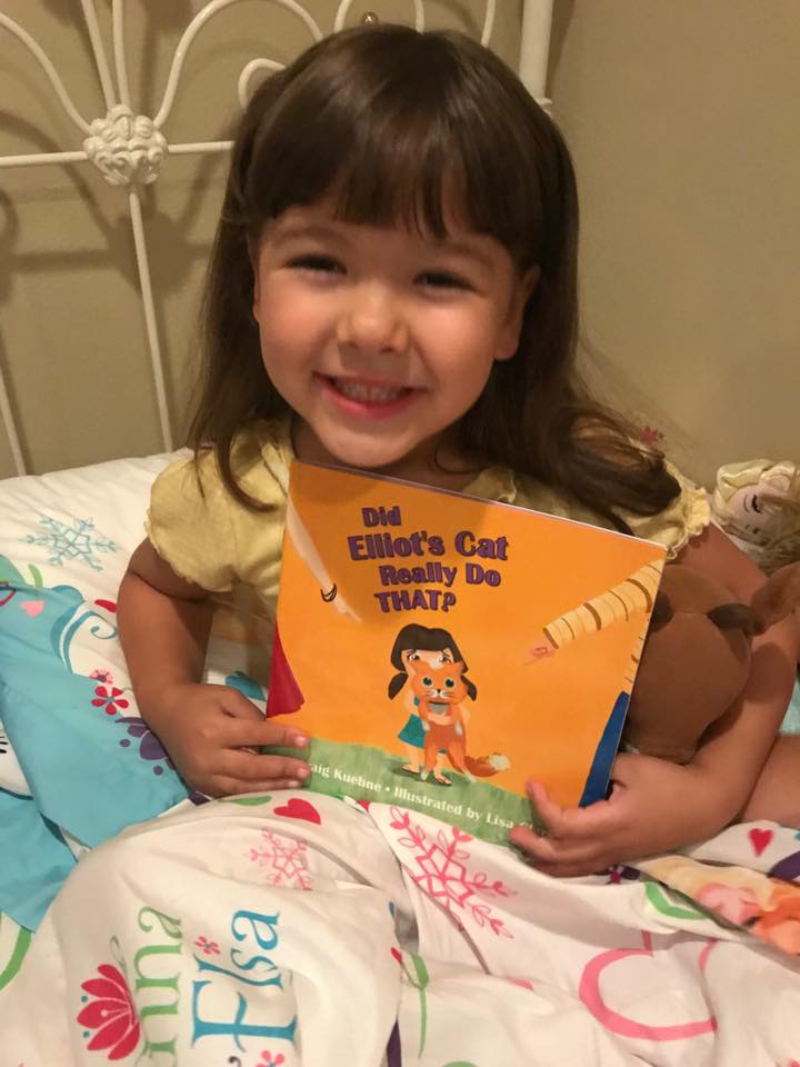 Mia Loves Her New Book!